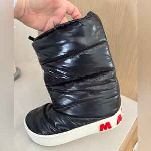 Marni puffer boot